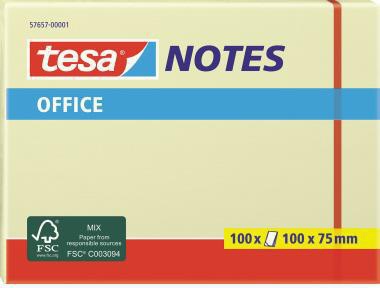 tesa Haftnotiz ® Office Notes 100 x 75 mm (B x H) gelb 100 Bl.
