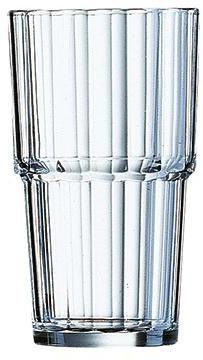 Arcoroc Trinkglas NORVEGE 7,4 x 12,5 cm (D. x H) 320ml Glas glasklar 6 St./Pack.
