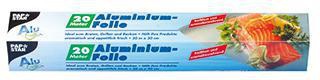 PAPSTAR Alufolie 30 cm x 20 m (B x L) 30 cm x 20 m (B x L)