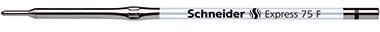 Schneider Kugelschreibermine Express 75 Kugelschreiber 0,4mm F schwarz Express 75 dokumentenecht