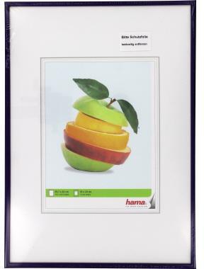 Hama Bilderrahmen Sevilla 29,7 x 42 cm (B x H) 18 x 24 cm (B x H) Polystyrol Kunststoff blau
