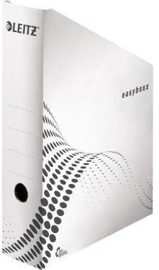 Leitz Stehsammler easyboxx 8 x 32 x 26 cm (B x H x T) DIN A4 Werkstoff: Wellpappe 100 % recycelt weiß