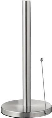 Esmeyer Küchenrollenhalter ® Sam 15 x 33 cm (D. x H) inkl. Abreißhilfe Edelstahl Farbe: silber