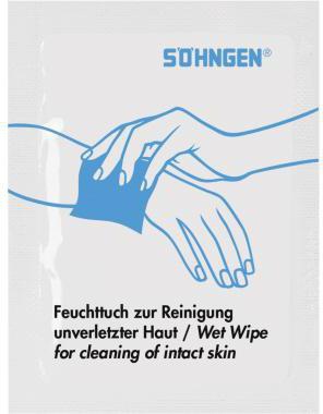 SÖHNGEN Feuchttuch ® 6 x 8 cm (B x L) ® 6 x 8 cm (B x L)