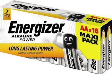 Energizer Batterie ® Alkaline Power AA/Mignon LR6 Alkaline 1,5V 16 St./Pack.