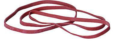 Neutralware Gummiband 6 x 200 mm (B x L) 130mm Kautschuk rot 50 g/Pack.