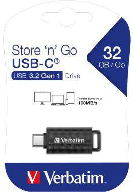 Verbatim USB-Stick Store 'n' Go USB-C 32Gbyte schwarz