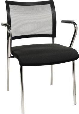 TOPSTAR Besucherstuhl Visit 10 Net 110kg 100 % Polypropylen