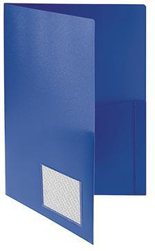 FolderSys Angebotsmappe DIN A4 Polypropylen blau DIN A4 Polypropylen blau