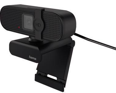 Hama Webcam C-400 55 x 50 x 92 mm (B x H x T) USB 2.0 1,8m schwarz