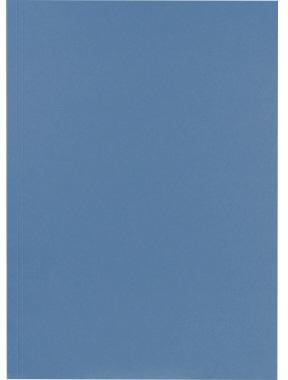 FALKEN Aktendeckel DIN A4 250g/m² Manilakarton dunkelblau 100 St./Pack.