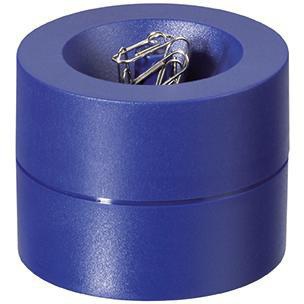 MAUL Klammernspender pro 7,3 x 6 cm (D. x H) mit Klammer Kunststoff blau