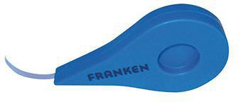 FRANKEN Einteilungsband 8 mm x 10 m (B x L) grau/transparent