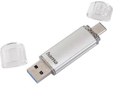 Hama USB-Stick C-Laeta USB 3.0 64Gbyte silber C-Laeta USB 3.0 64Gbyte silber