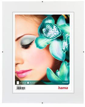 Hama Bilderrahmen Clip-Fix 29,7 x 42 cm (B x H) 18 x 24 cm (B x H) Polystyrol transparent