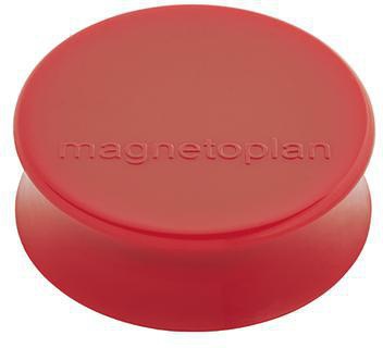 magnetoplan Magnet ® Ergo Large 34 x 12,5 mm (D. x H) 34mm 2kg Ferrit rot 10 St./Pack.