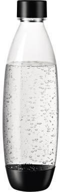 SODASTREAM Sprudlerflasche Wassersprudler DUO Titan Starterset 1016812491 1 l Fülllinie 0,84l spülmaschinengeeignet Kunststoff 2 St./Pack.