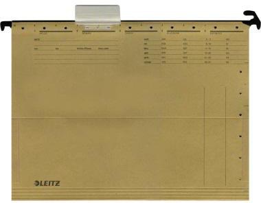 Leitz Hängetasche ALPHA DUO® DIN A4 250g/m² Natronkarton recycelt naturbraun 25 St./Pack.