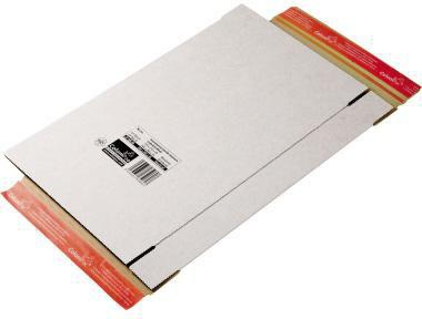 ColomPac Versandkarton ® Kurierpaket Innenmaße: 24,4 x 34,4 x 1,5 cm (B x H x T) Außenmaße: 25 x 35,3 x 2 cm (B x H x T) Kraftliner Wellpappe weiß
