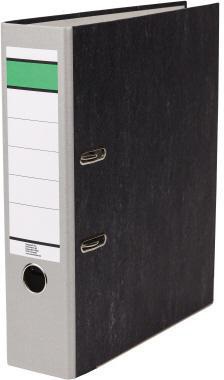 Neutralware Ordner 80mm DIN A4 Werkstoff: Papier 100 % recycelt grau