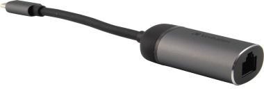 Verbatim Adapter USB-C-Stecker/LAN-Buchse schwarz/grau