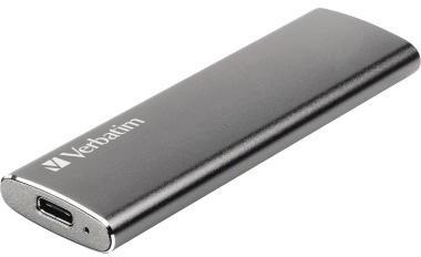 Verbatim Festplatte extern Vx500 92 x 9 x 29 mm (B x H x T) USB 3.1 GEN 2 480 Gbyte inkl. USB-C-Kabel USB-A-Kabel Nero Backup-Software (nicht mit Mac