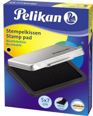 Pelikan Stempelkissen 3 Gummistempel Polymerstempel 70 x 50 mm (B x H) schwarz