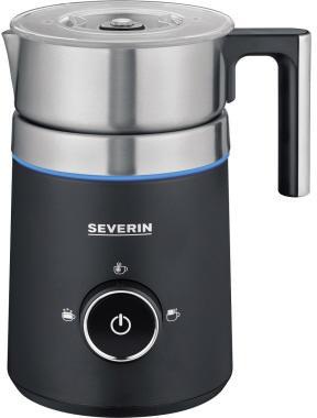 SEVERIN Milchaufschäumer Induktion Spuma 500 0,5l 500W Edelstahl schwarz/edelstahl