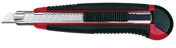 WEDO Cutter ® Auto Load 9mm 140mm Stahl schwarz/rot