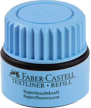 Faber Castell Nachfülltinte Textmarker Textliner Refill 1549 Textliner Refill blau 25ml