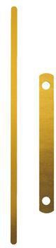 Leitz Aufreihband Metall gold 100 St./Pack. Metall gold 100 St./Pack.