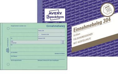AVERY Zweckform Einnahmebeleg DIN A6 quer 65g/m² 50 Bl.