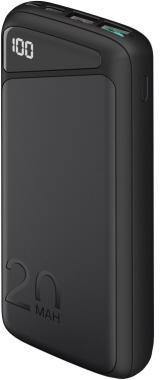 Goobay Powerbank ® Produktverwendung: USB-fähige Geräte 69 x 27,5 x 140 mm (B x H x T) Micro-USB 2 x USB 3.0 USB-C inkl. USB-Kabel schwarz