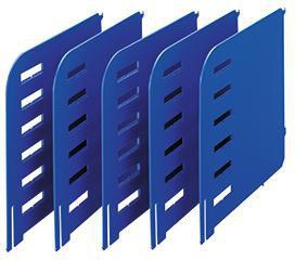 styro Trennwand rac Sortierstationenen rac 282-03007 282-03407 Polyl blau