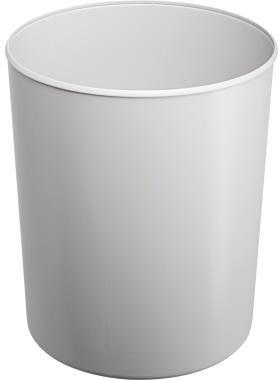 HAN Papierkorb 28,3 x 34 cm (D. x H) 20l Polystyrol Farbe: lichtgrau 1 Sortierfach