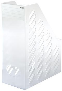 HAN Stehsammler BRILLANT XXL 11,5 x 31,5 x 24,6 cm (B x H x T) DIN C4 Werkstoff: Polystyrol klar transluzent