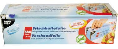 PAPSTAR Frischhaltefolie 30 cm x 300 m (B x L) 7,5µm PVC 30 cm x 300 m (B x L) 7,5µm PVC