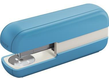 Leitz Heftgerät Cosy 5567 24/6 26/6 fest/lösbar 30 Bl. (80 g/m²) inkl. 200 Heftklammern 24/6 Metall/Kunststoff blau matt