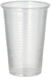 PAPSTAR Trinkbecher Einweg 200ml Polypropylen transparent 100 St./Pack.