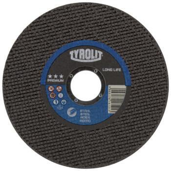 TYROLIT Trennscheibe PREMIUM LONGLIFE D125x2mm 41 F gerade LONGLIFE Bohrung 22,23 mm
