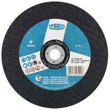 TYROLIT Trennscheibe BASIC D230x3mm gerade 2in1 Bohrung 22,23 mm