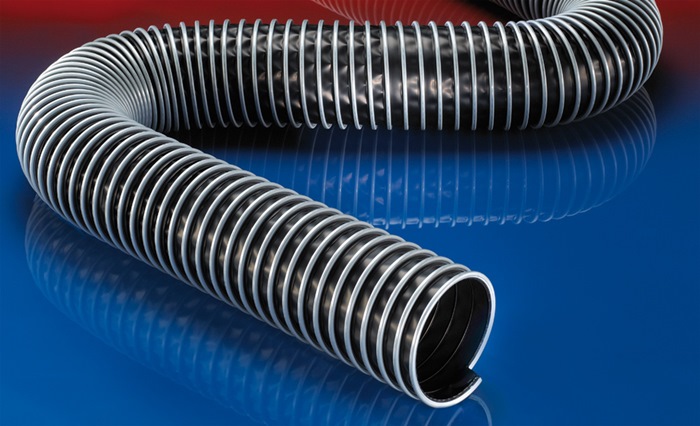NORRES PE-Klemmprofilschlauch Innen-Ø 450 mm Außen-Ø 462,00 mm 6 mm Länge 6 m