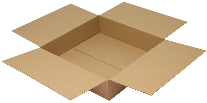 TransPak Faltkarton 1-wellig Maße 600x600x150mm Qualität 1.20 B braun braun