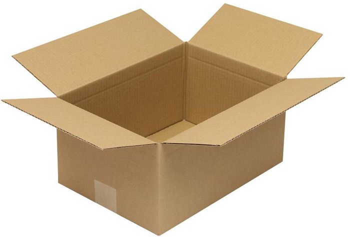 TransPak Faltkarton 1-wellig Höhenrillung Maße 325x230x160mm A4 Qualität 1.20 B braun braun