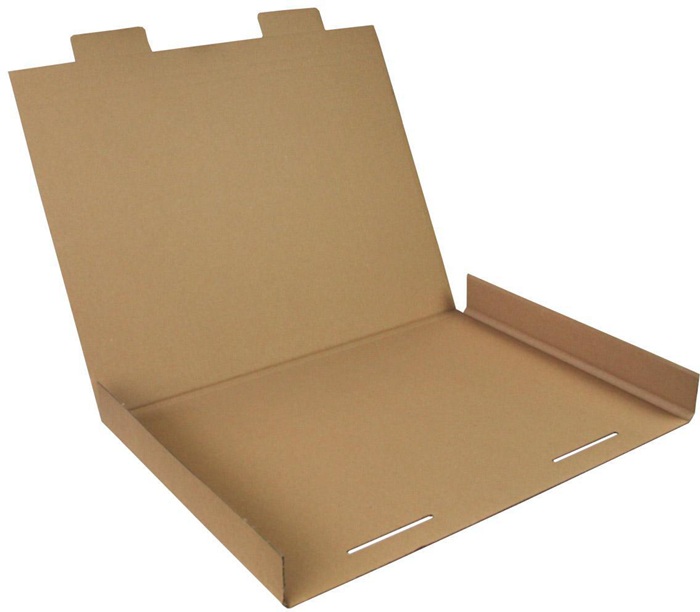TransPak Kalenderverpackung 1-wellig Maße 630x430x10mm A2 Qualität 1.20 B braun passend für A2
