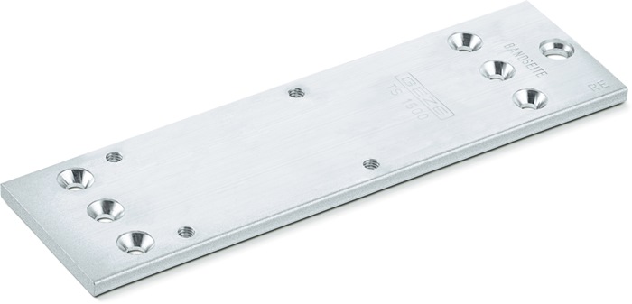 GEZE Montageplatte silber passend für TS 2000 NV und NV BC