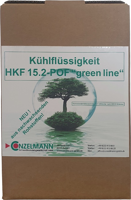 CONZELMANN Kühlmittel HKF 15.2-POF green line 5 kg Kanister Frostschutz bis -15 °C