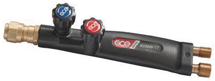 GCE Griffstück RHÖNA Kombi 17 Aluminium Monoblockventil M 21,5 x 20 Gg 17 mm