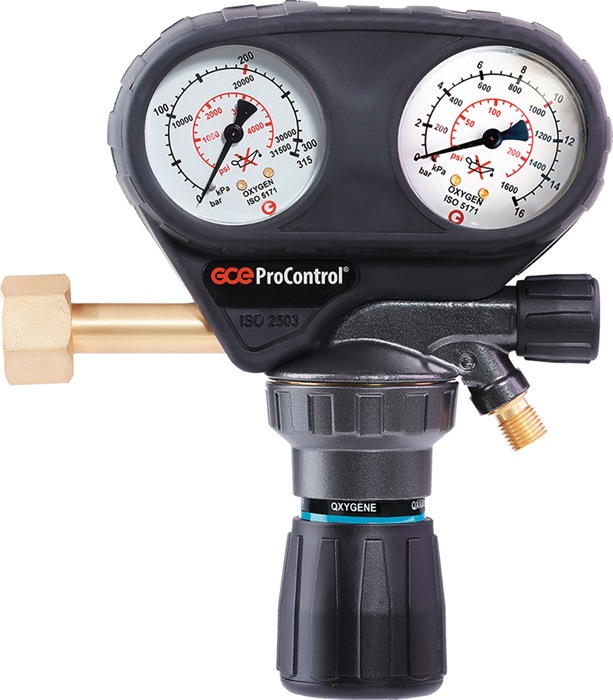 GCE Flaschendruckminderer ProControl Sauerstoff 200 bar 1-stufig