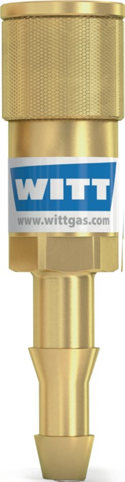 WITT Schlauchkupplung SK 100-1, SK 100-2 Brenngas 9 mm Körper